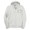 EcoSmart ® Full Zip Hooded Sweatshirt Thumbnail